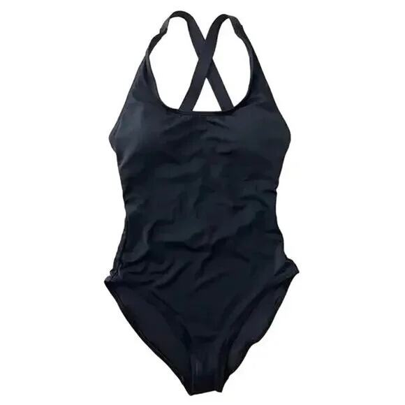 Andie Swim The Full Coverage Tulum One Piece in Black S NWT - Picture 3 of 7